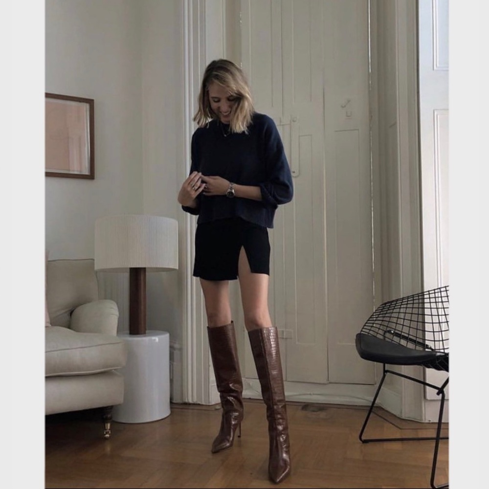 Rebecca Minkoff Santal Pointed Toe Tall Boot - Picture 10 of 12